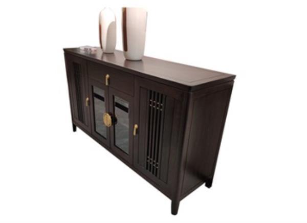 優質進口實木定制餐廳備餐柜經典