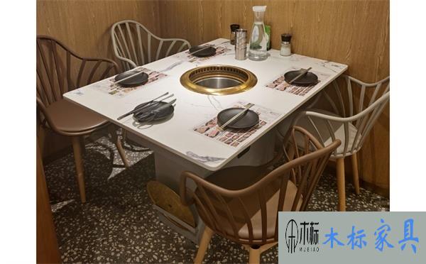 餐飲家具韓式烤肉桌子用什么材質(zhì)好？ 