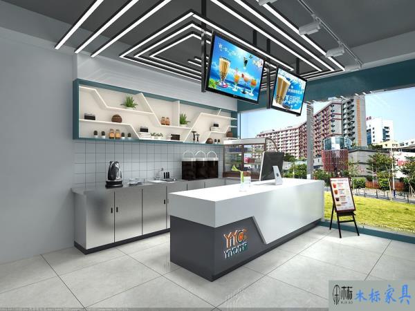 奶茶店設(shè)計裝修如何搭配桌椅美觀|餐飲家具 