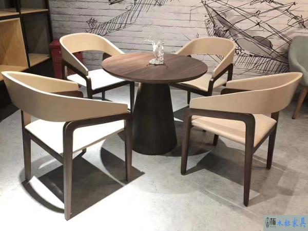 咖啡廳實木桌椅帶來的體驗是不一樣的|餐飲家具 