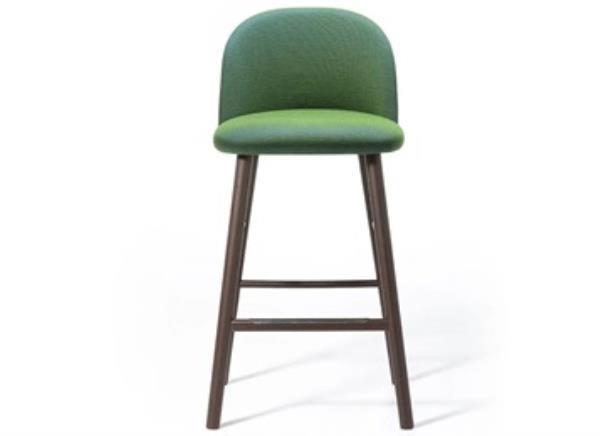 現(xiàn)代酒吧椅子時尚創(chuàng)意酒吧真皮實木酒吧椅