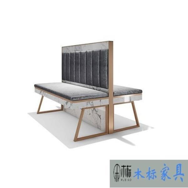 五金加木質皮面茶餐廳卡座沙發工廠批發